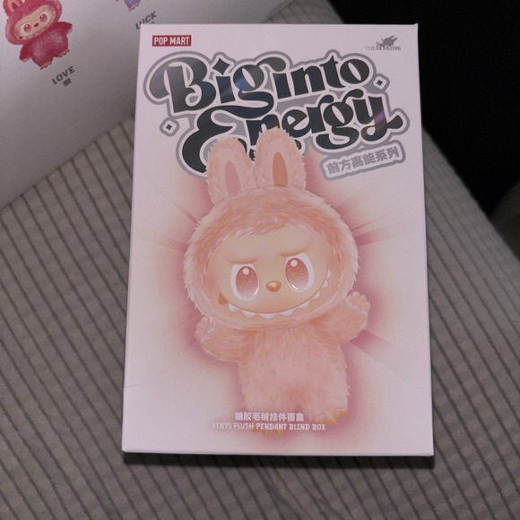 POP MART Accessories - Pop Mart The Monsters Big Into Energy Series Vinyl Plush Pendant Blind Box